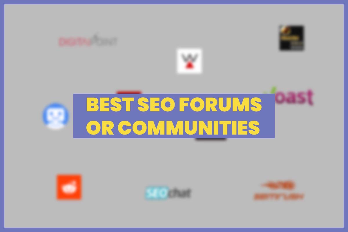 Best SEO Forums Or Communities